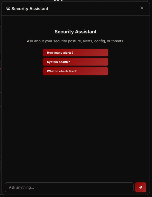 Interactive Security Assistant